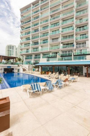 Caribbean Ocean view at the hotel zone